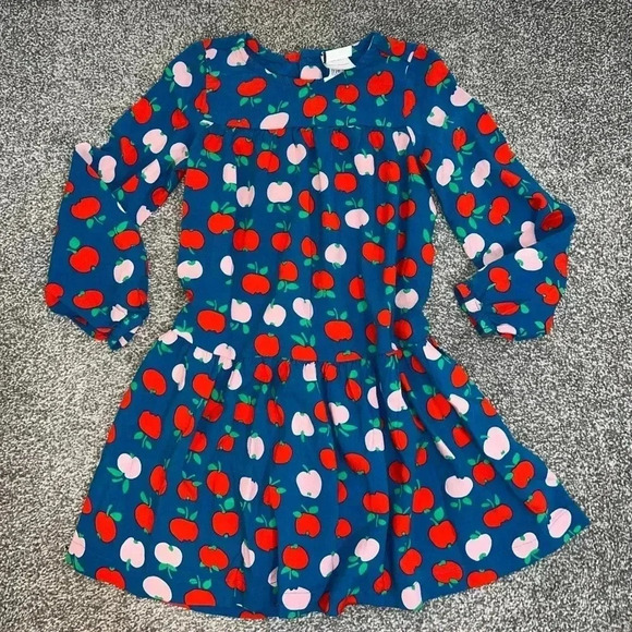HANNA ANDERSSON APPLE DRESS 6-7 years - Picture 1 of 11